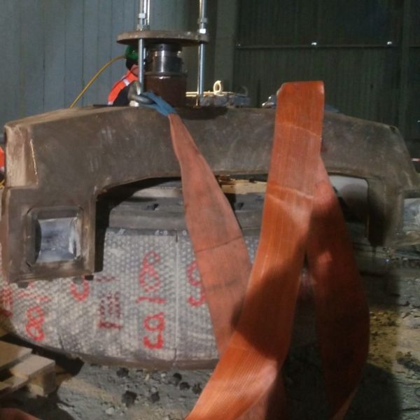 Remont walców mielących młyna