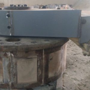 Remont walców mielących młyna